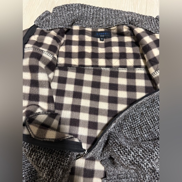 3/$10 Gioberti Boys Gray Fleece Lined Bomber Jacket - Picture 6 of 6